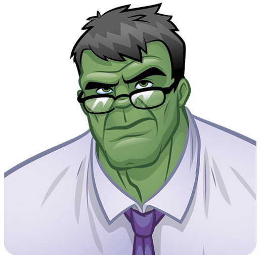 VK Sticker Hulk #19