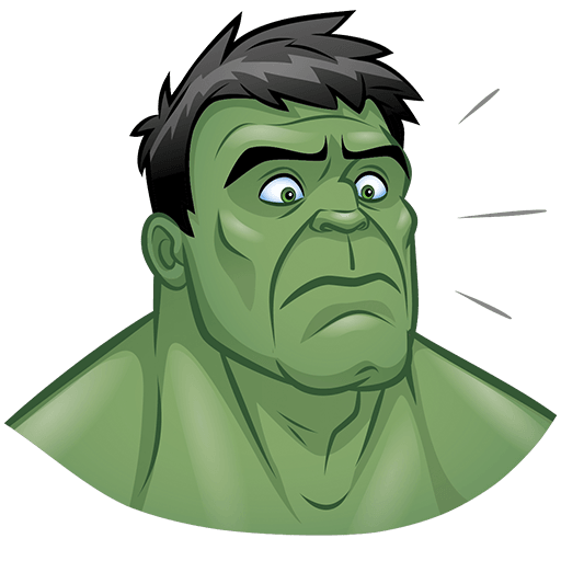 VK Sticker Hulk #20