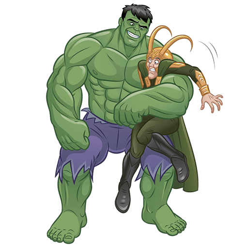 VK Sticker Hulk #21
