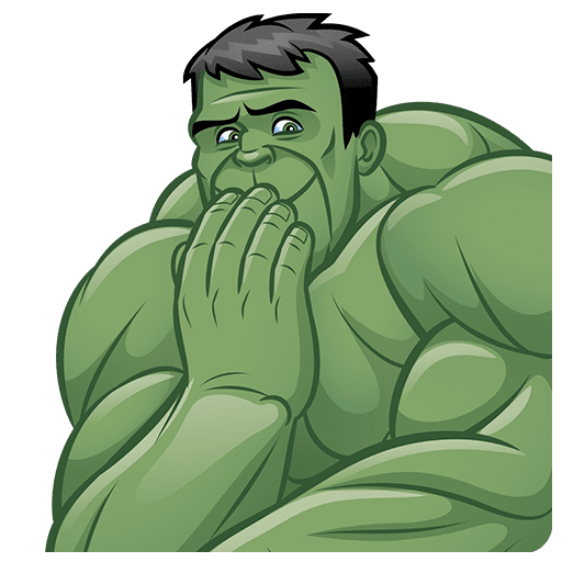 VK Sticker Hulk #23