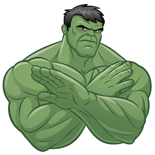 VK Sticker Hulk #25