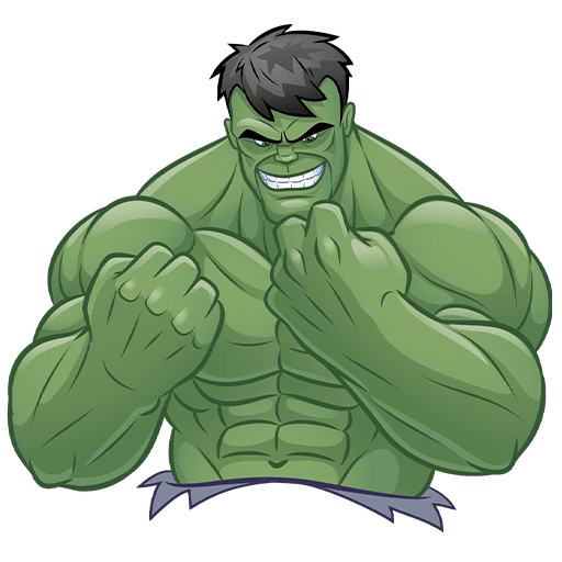 VK Sticker Hulk #27