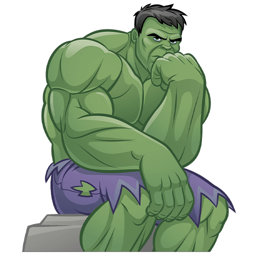 VK Sticker Hulk #32