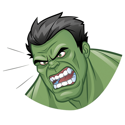 VK Sticker Hulk #35