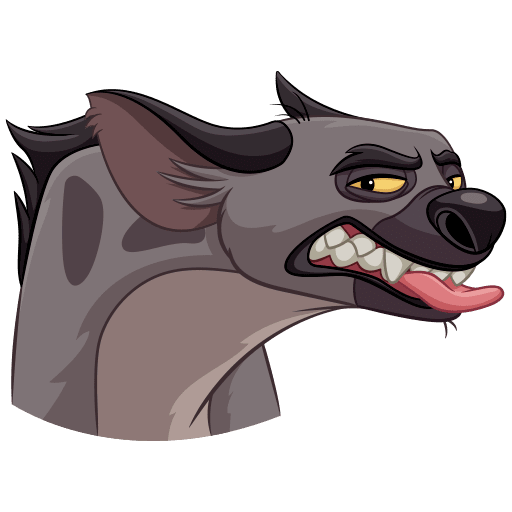 VK Sticker Hyenas #8