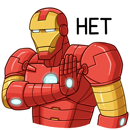 VK Sticker Iron Man #31