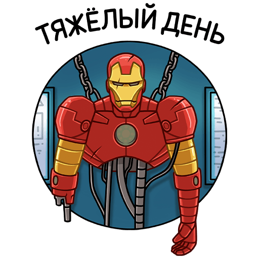 VK Sticker Iron Man #40