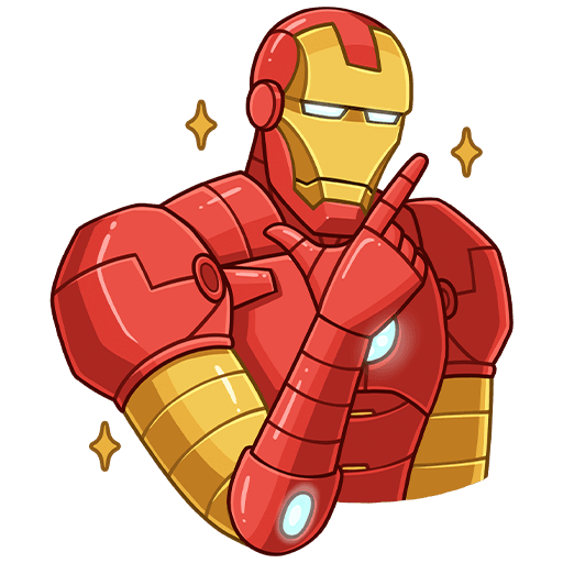 VK Sticker Iron Man #41
