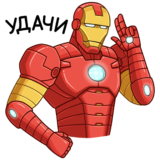 VK Sticker Iron Man #46