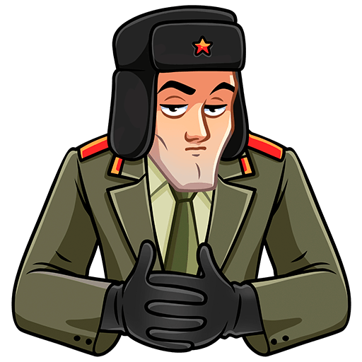 VK Sticker KGB Agent #21
