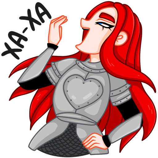 VK Sticker Knightess #42