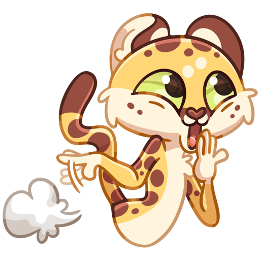 VK Sticker Lex the Cheetah #41