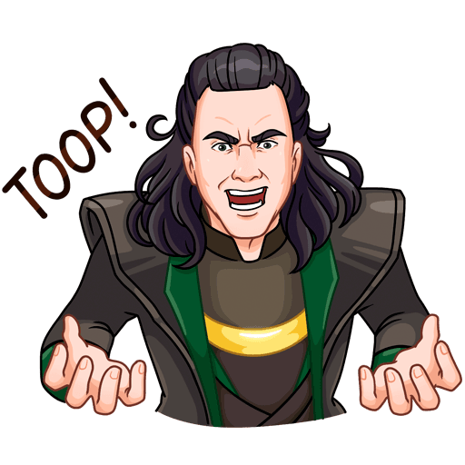 VK Sticker Loki #15