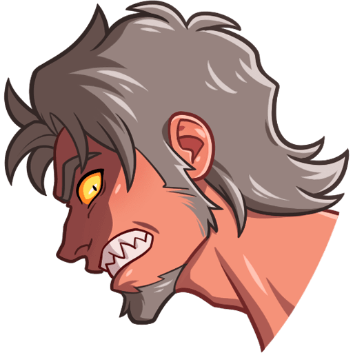 VK Sticker Werewolf #17
