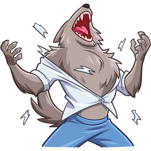 VK Sticker Werewolf #27