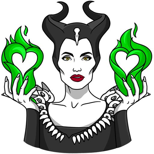 VK Sticker Maleficent: Mistress of Evil #4