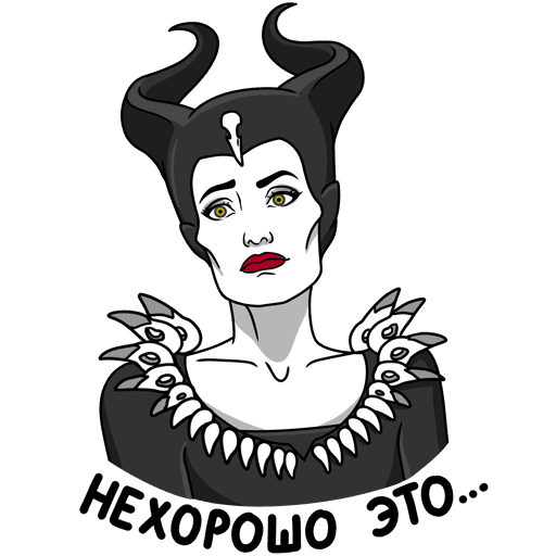 VK Sticker Maleficent: Mistress of Evil #8