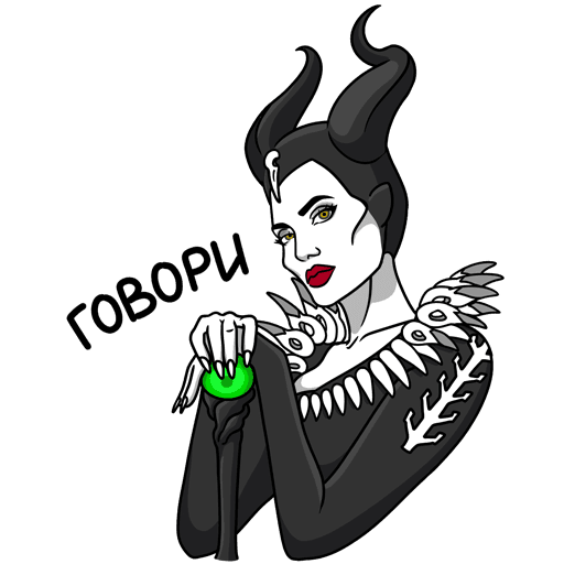 VK Sticker Maleficent: Mistress of Evil #14