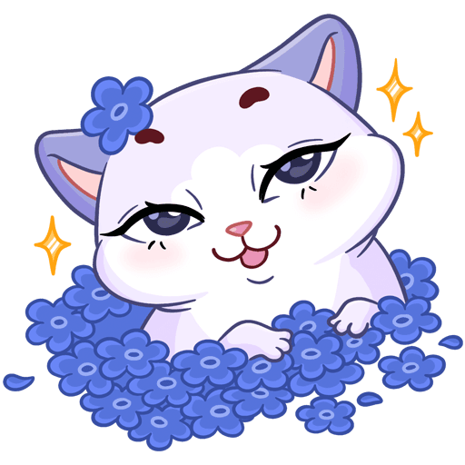 VK Sticker Mew-Meow and Murrmaid #13