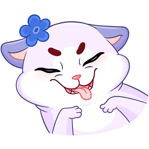 VK Sticker Mew-Meow and Murrmaid #25