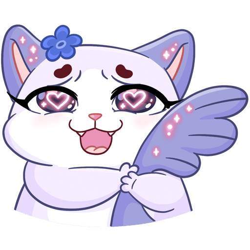 VK Sticker Mew-Meow and Murrmaid #29