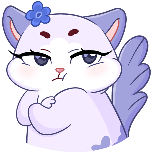 VK Sticker Mew-Meow and Murrmaid #31