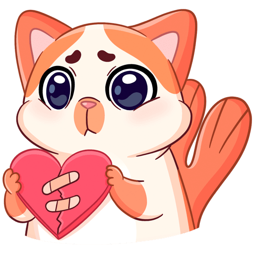 VK Sticker Mew-Meow and Murrmaid #37