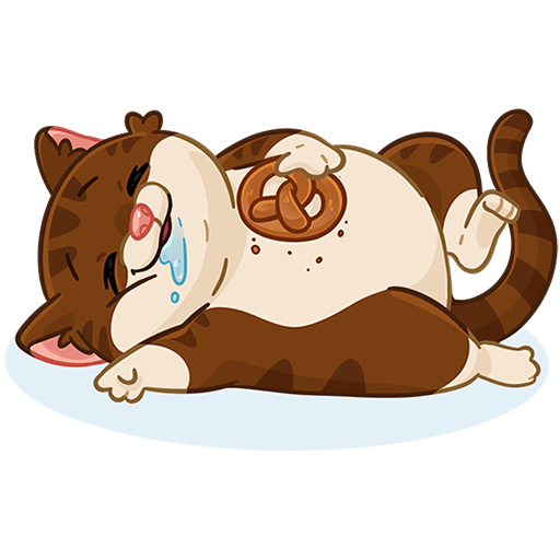 VK Sticker Merchant’s Cat #6