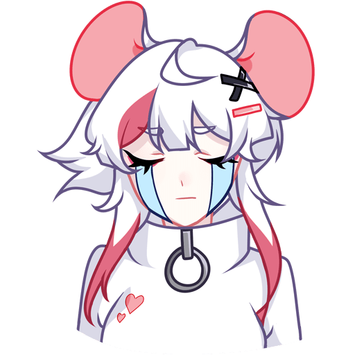 VK Sticker Mousey in a sweater #41