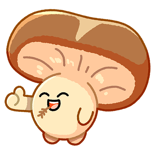 VK Sticker Mushrooms #29