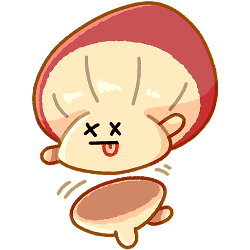 VK Sticker Mushrooms #32