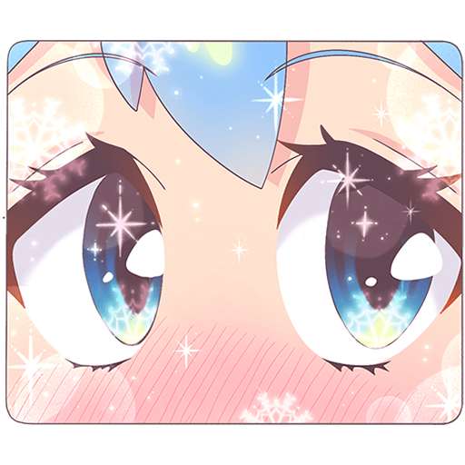 VK Sticker New Year’s Yuko #36