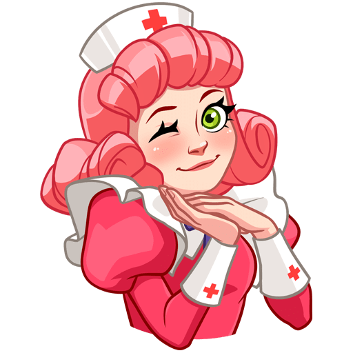 VK Sticker Nurse Marta #2