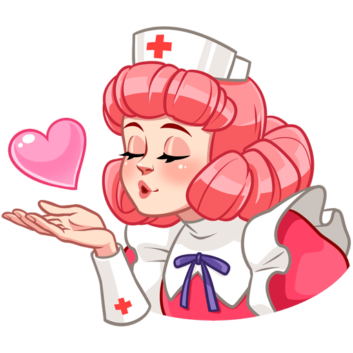 VK Sticker Nurse Marta #3