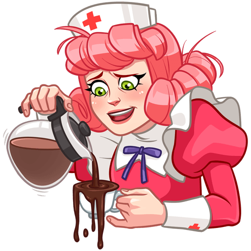 VK Sticker Nurse Marta #38