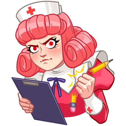 VK Sticker Nurse Marta #44