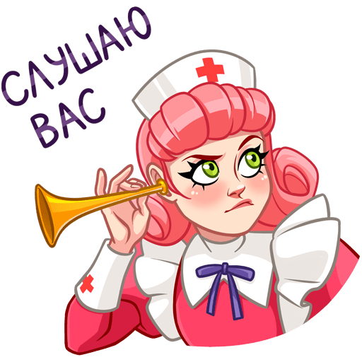 VK Sticker Nurse Marta #45