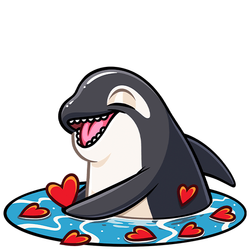 VK Sticker Orca #22