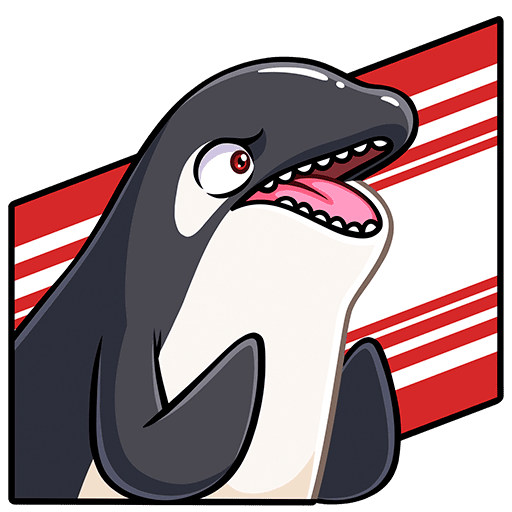 VK Sticker Orca #27
