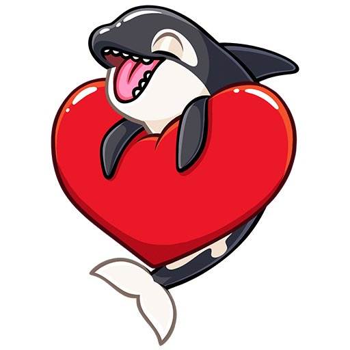 VK Sticker Orca #34