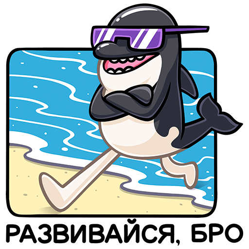VK Sticker Orca #48