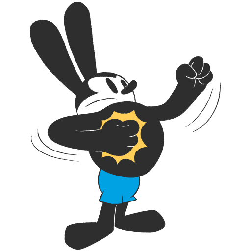 VK Sticker Oswald the Lucky Rabbit #2