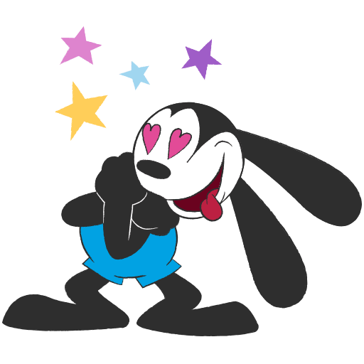 VK Sticker Oswald the Lucky Rabbit #5