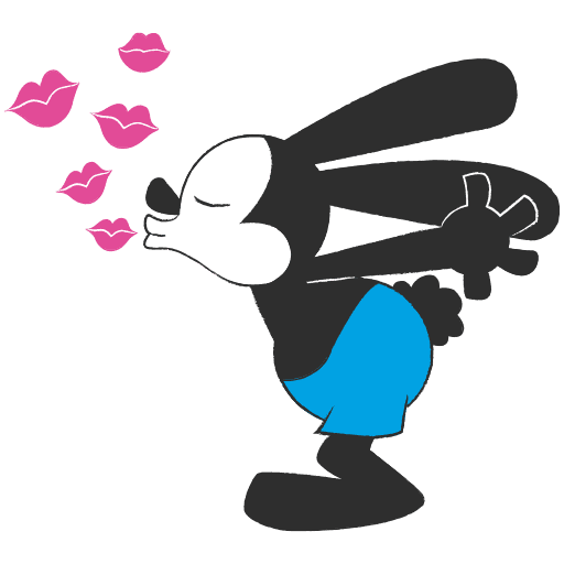VK Sticker Oswald the Lucky Rabbit #8