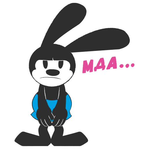 VK Sticker Oswald the Lucky Rabbit #9