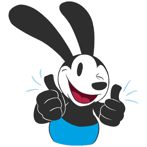 VK Sticker Oswald the Lucky Rabbit #15