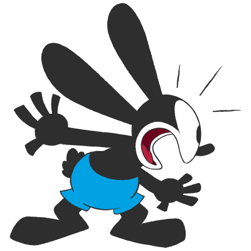 VK Sticker Oswald the Lucky Rabbit #23