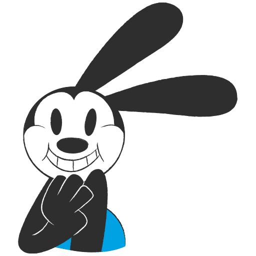 VK Sticker Oswald the Lucky Rabbit #25