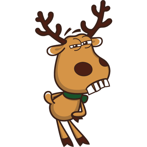 VK Sticker The Deer #9