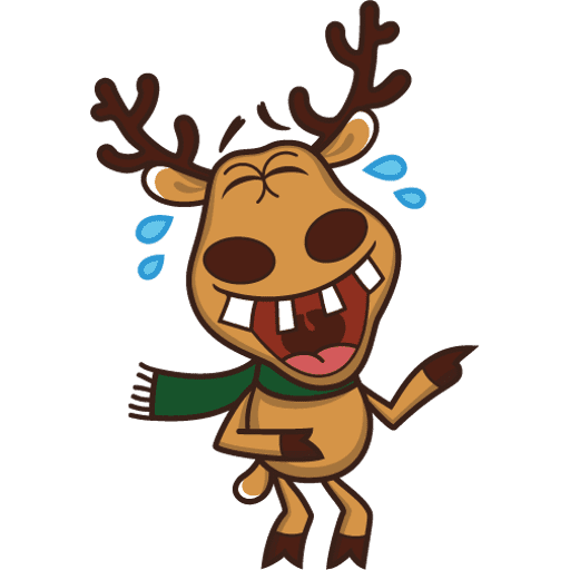 VK Sticker The Deer #22